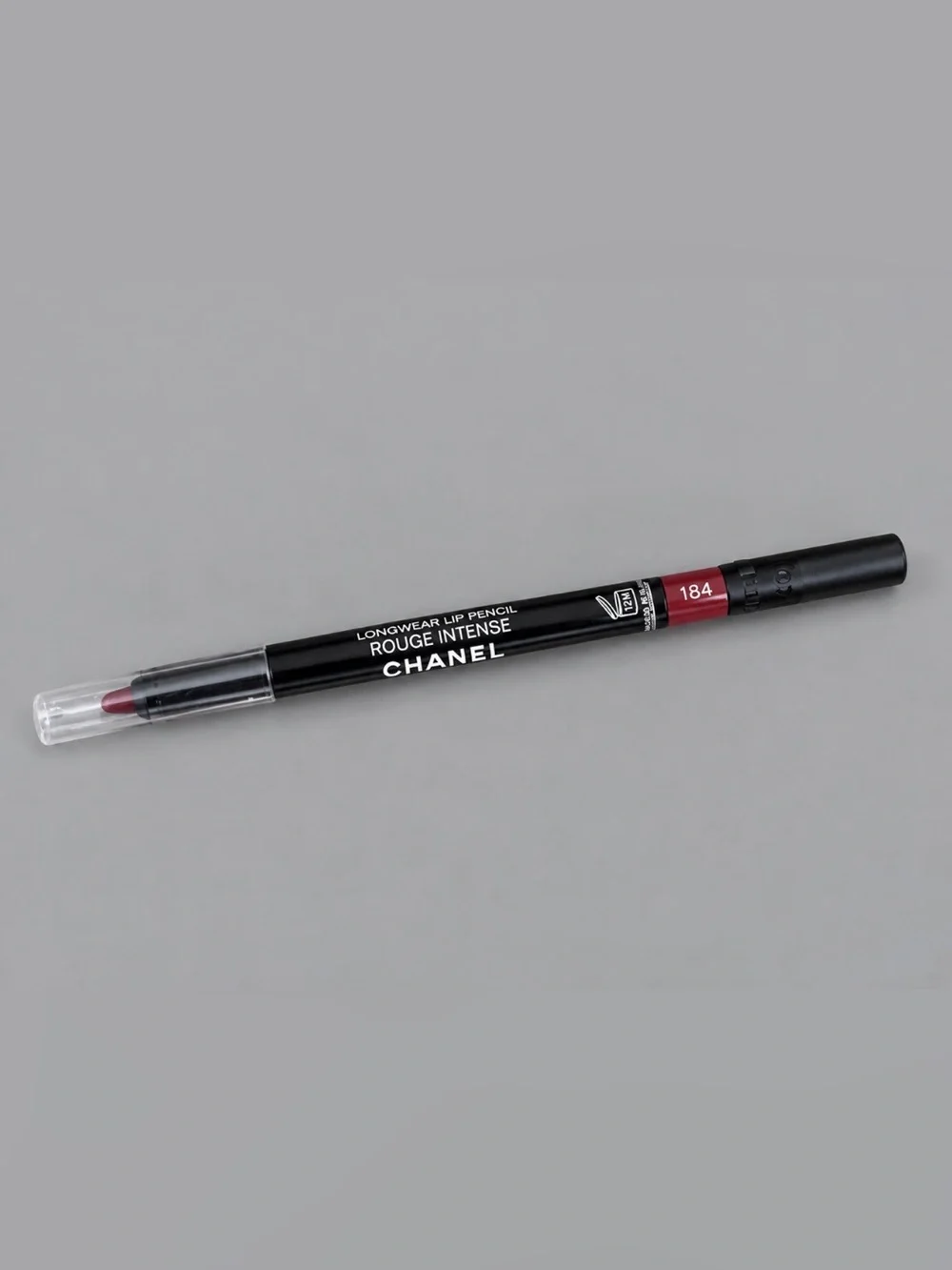 CHANEL Longwear Lip Pencil 184 Rouge Intense Red Lip Liner